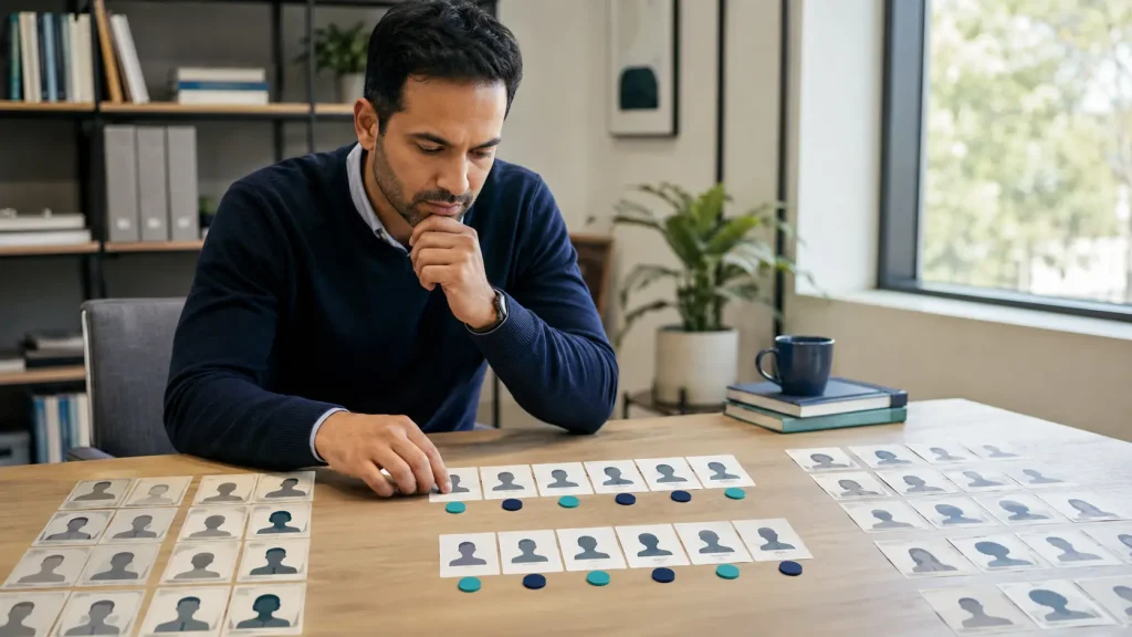 Psychology researcher selecting the largest balanced subset for cardinality matching